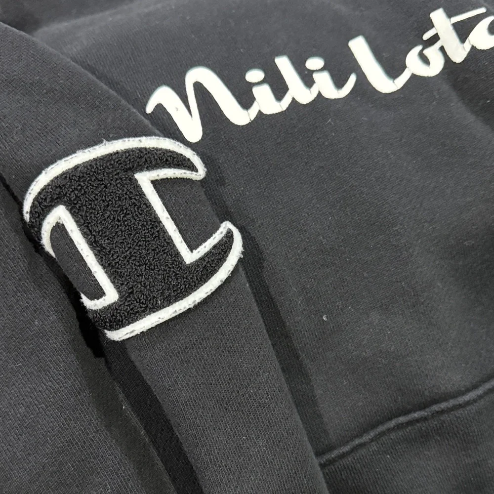 Nili Lotan Black Logo Hoodie for women - Picture 5 of 5